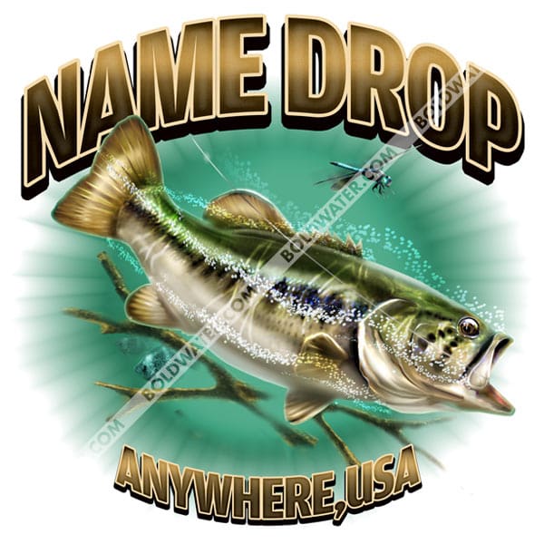 Name Drop Shirts for Fishing Guides, Charters, Marinas & Tournaments -  BoldWater